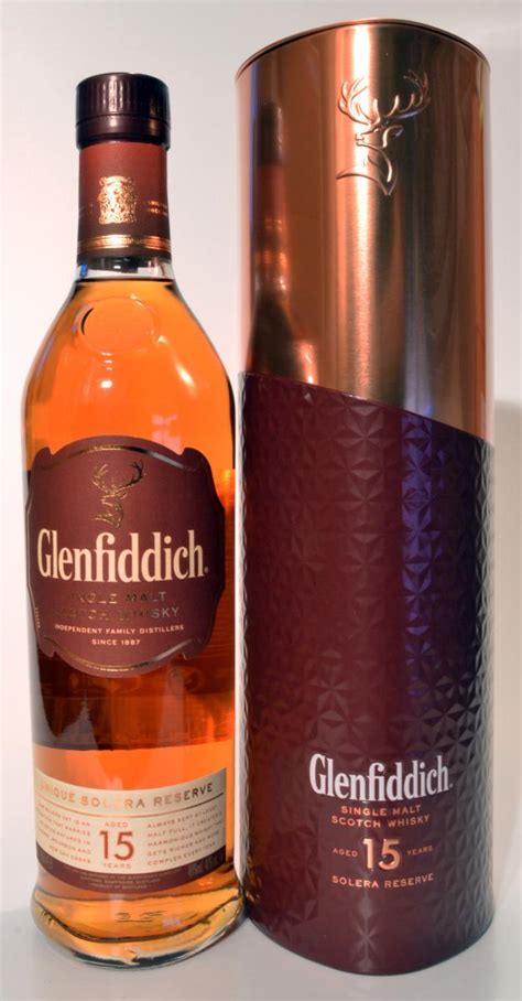 15 year old glenfiddich.